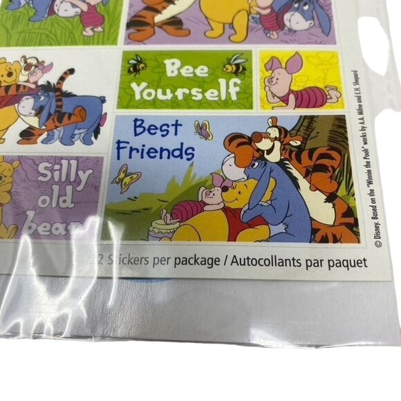 SandyLion Disney Winnie the Pooh Stickers 2 Sheets circa early 2000's Scrapbook - Picture 2 of 4